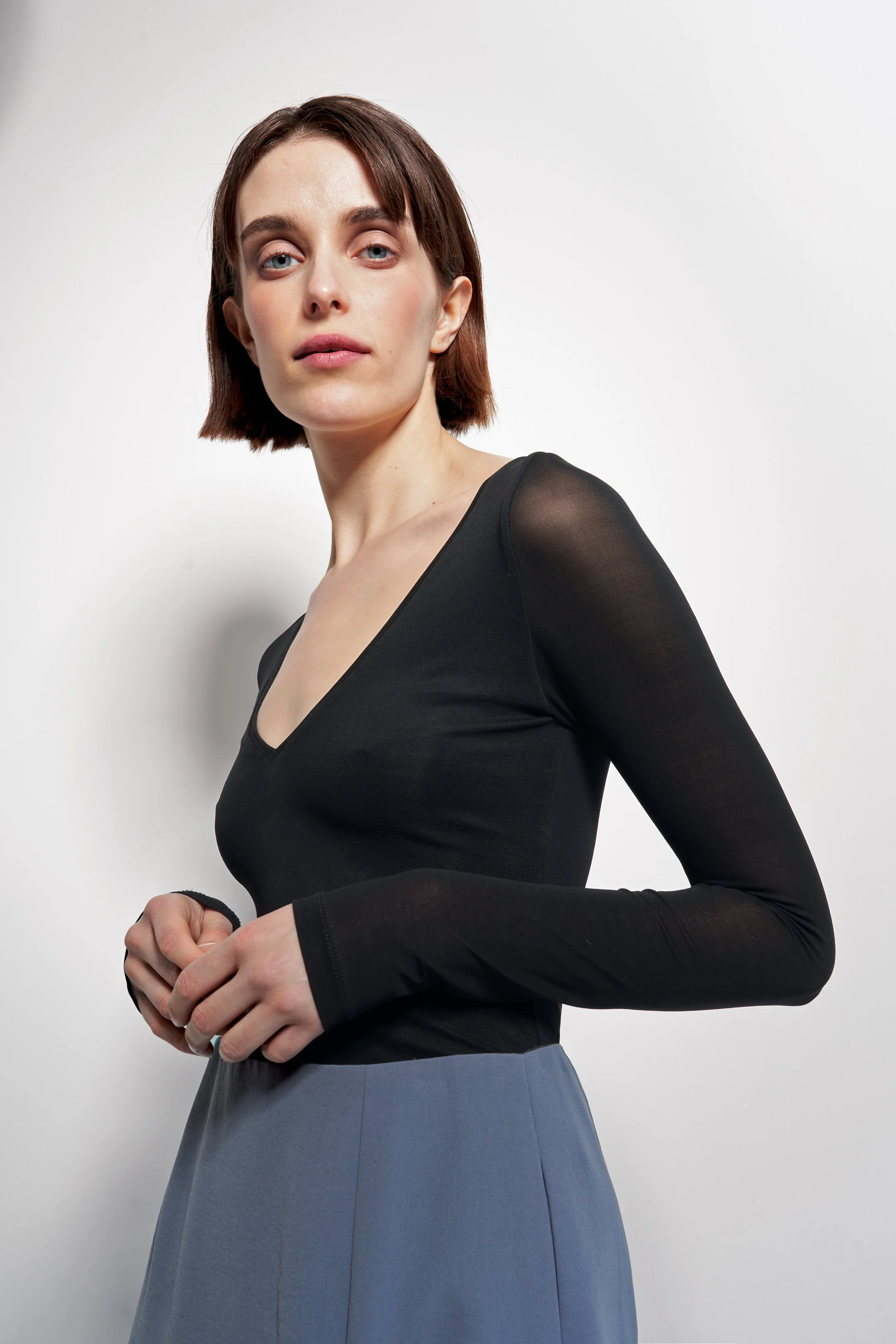MARGARET BLOUSE — KZ_K STUDIO | Modernist Womenswear Designer